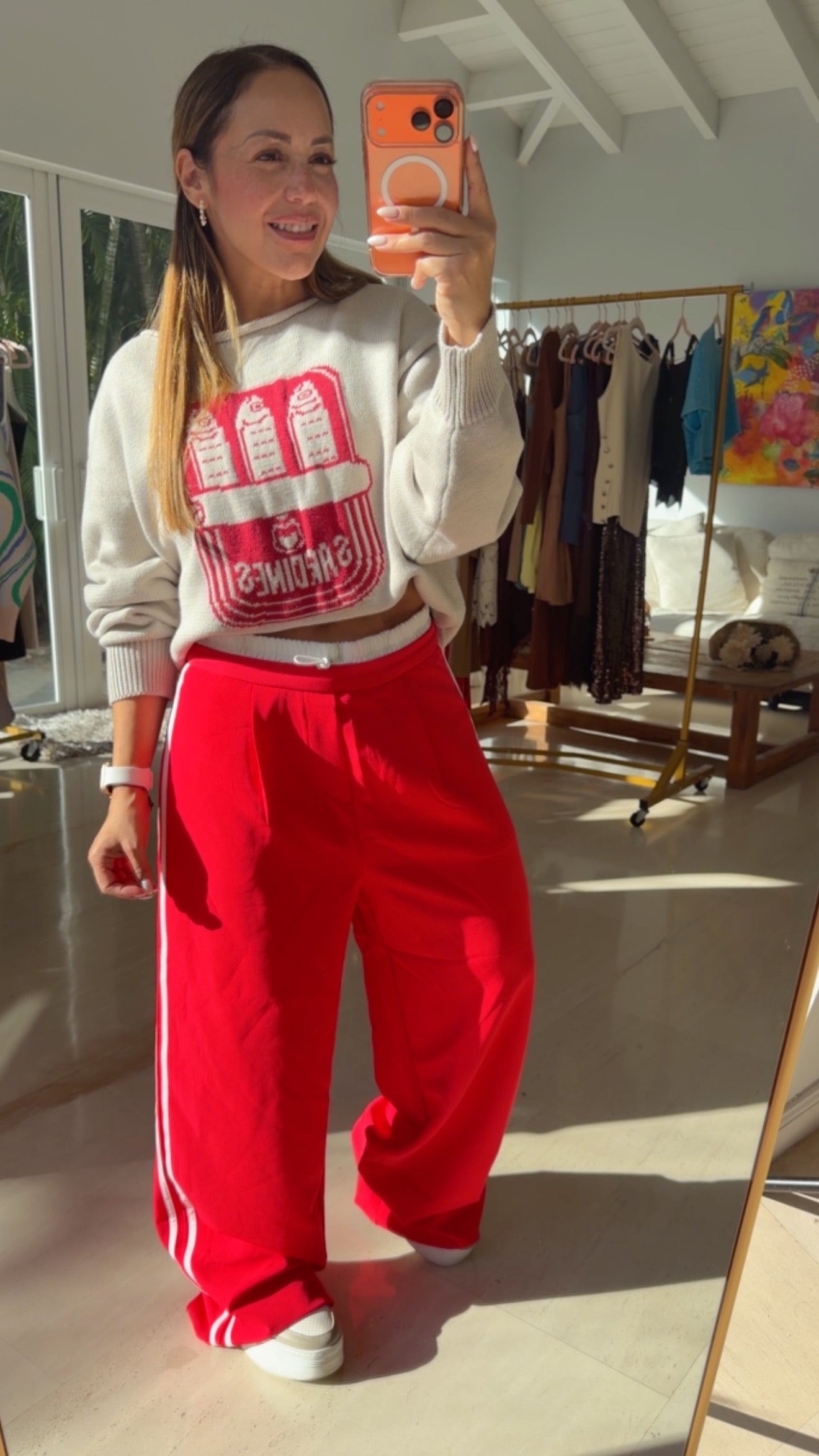 Jossi Red Pants