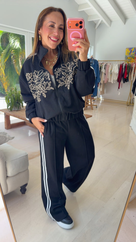 Embroidered Track Set