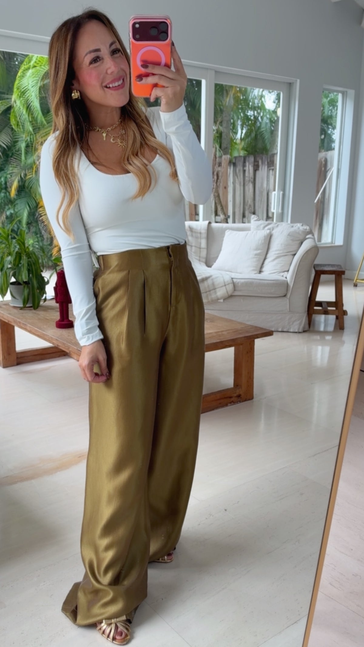 Olive Flow Pants