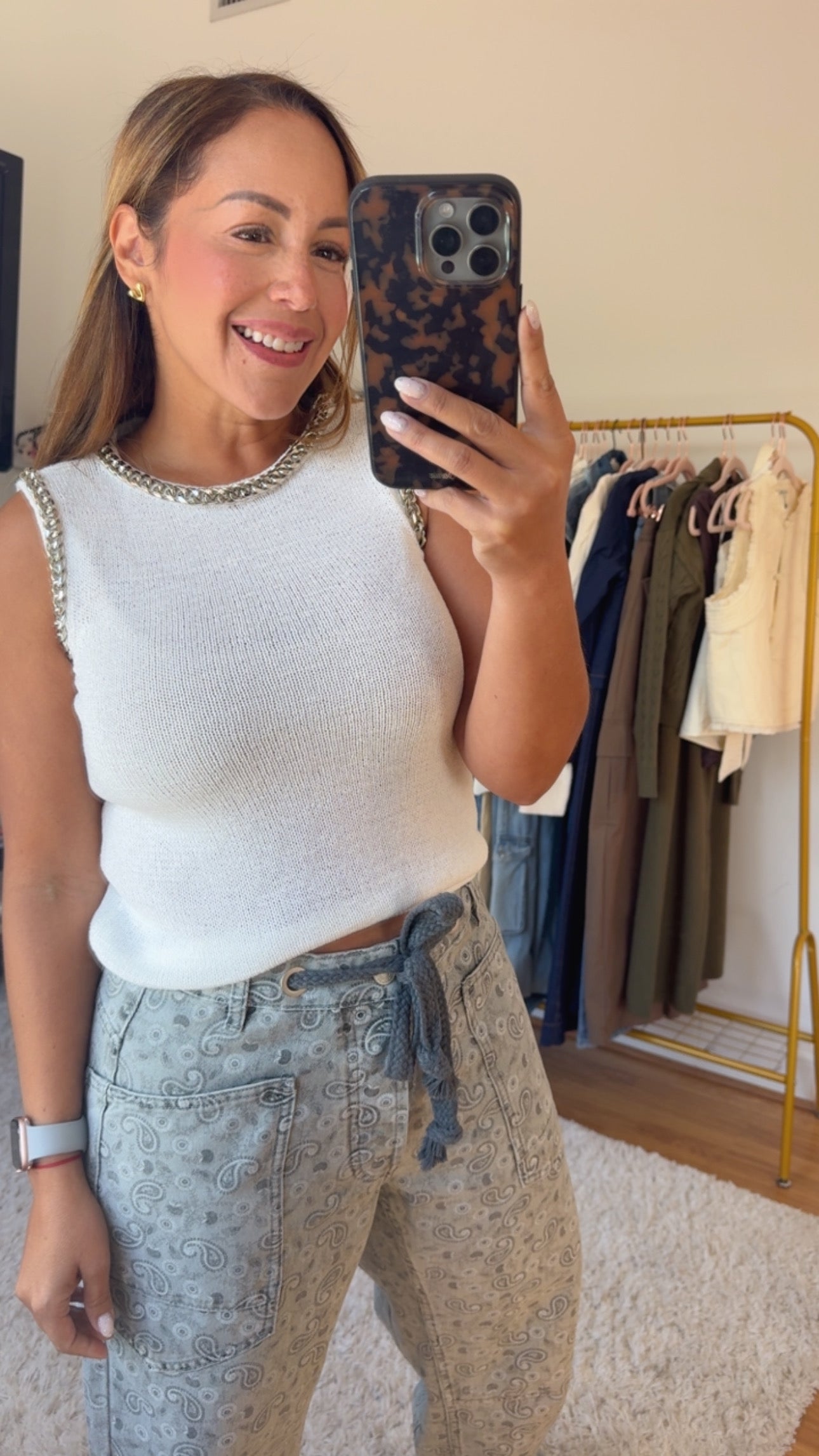 Chain White Top