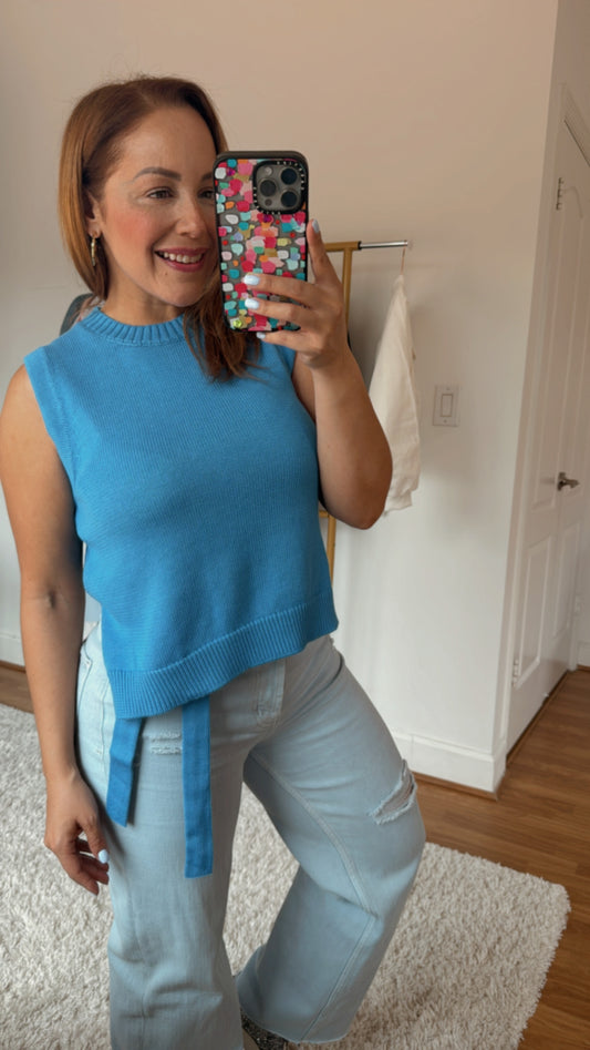 Blue top Sweter