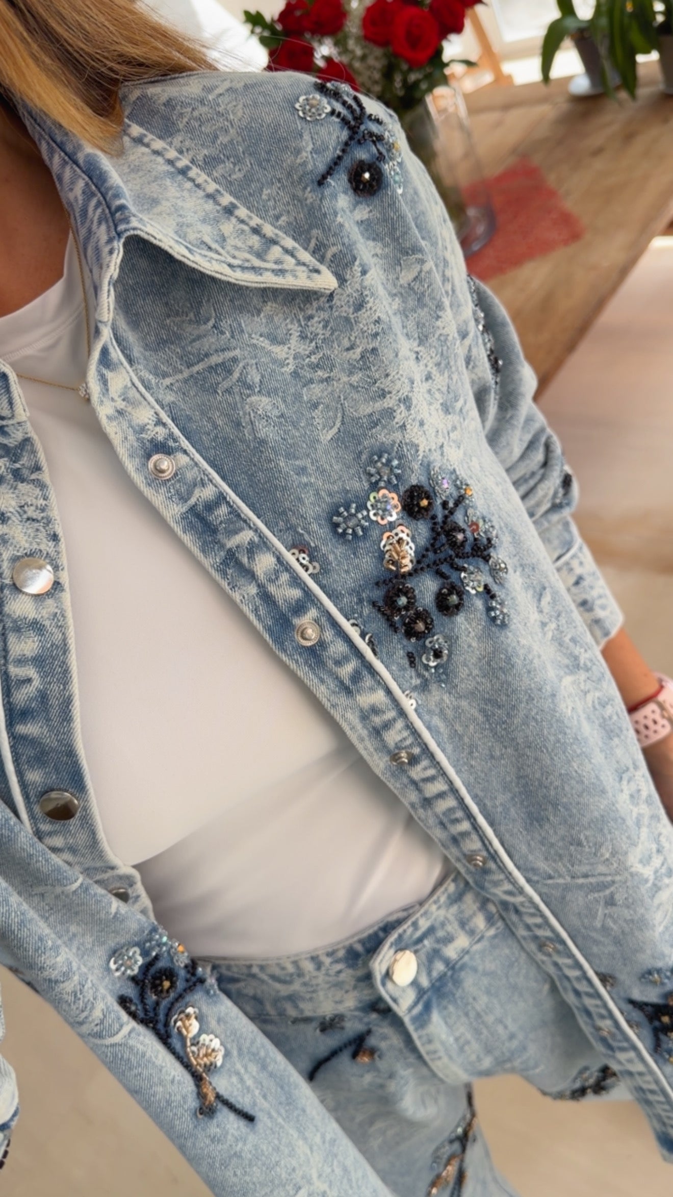 Set Denim Bloom