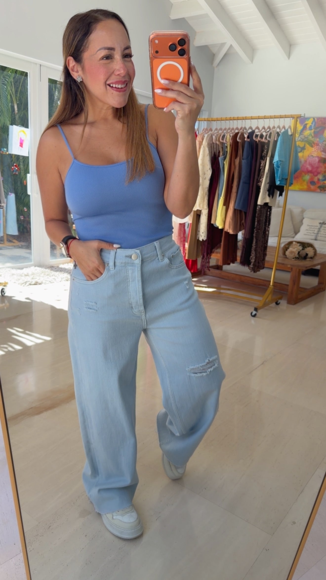 Amelia Stretched Denim